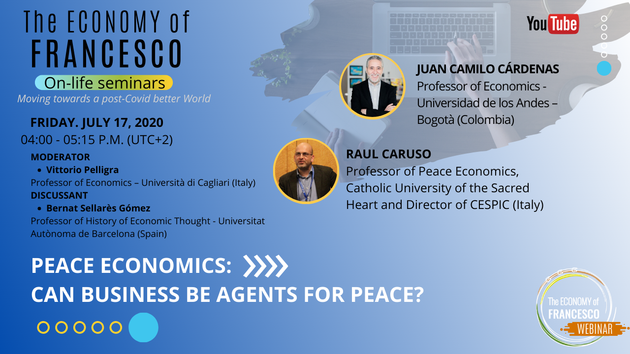 #EoF - 17/07/2020 On-life seminar with Juan Camilo Cárdenas and Raul Caruso